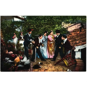 Sevilla En La Huerta Del Tio Milindris Spain Postcard